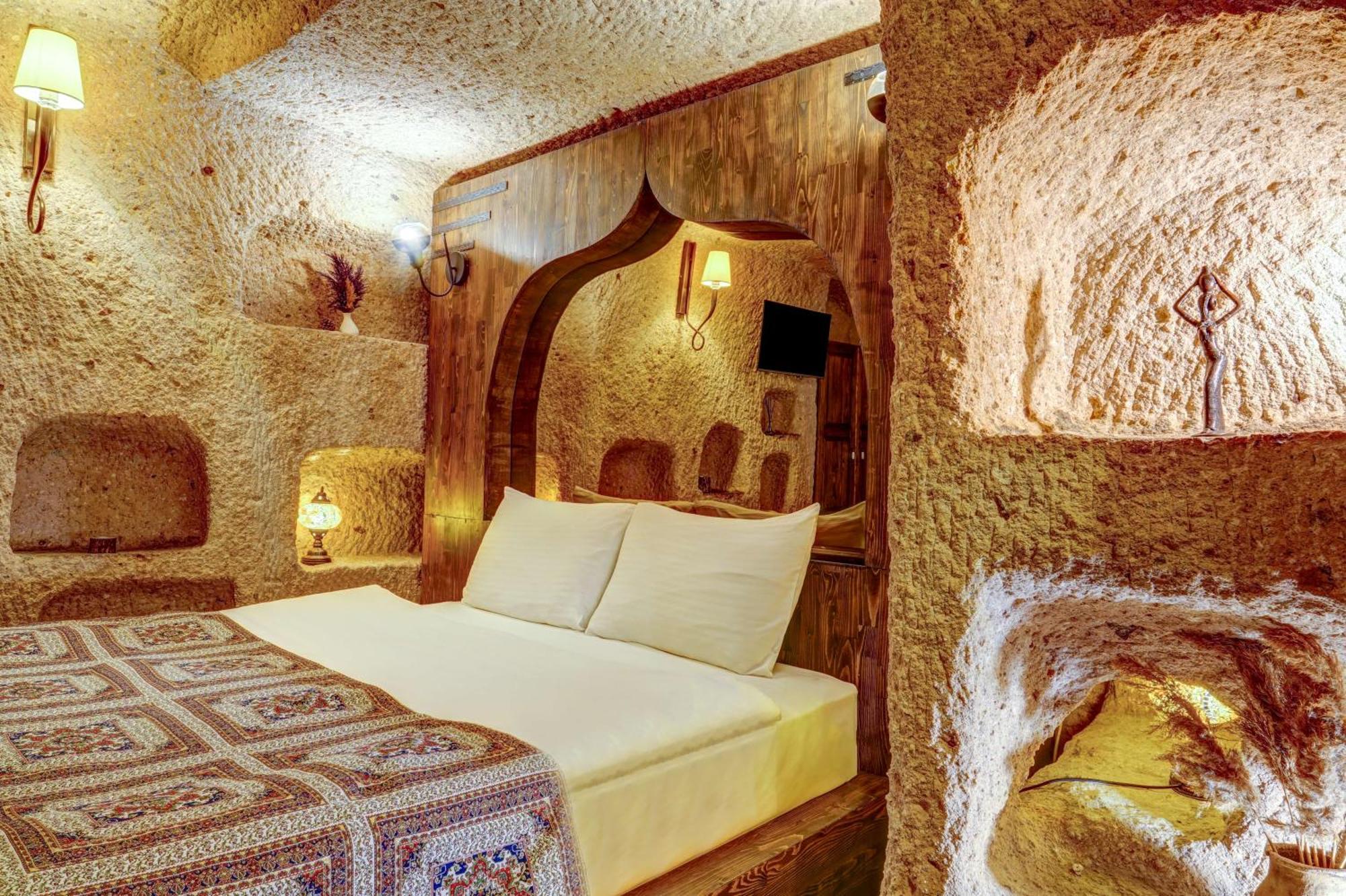 Vasil Cave Hotel Uchisar Zimmer foto