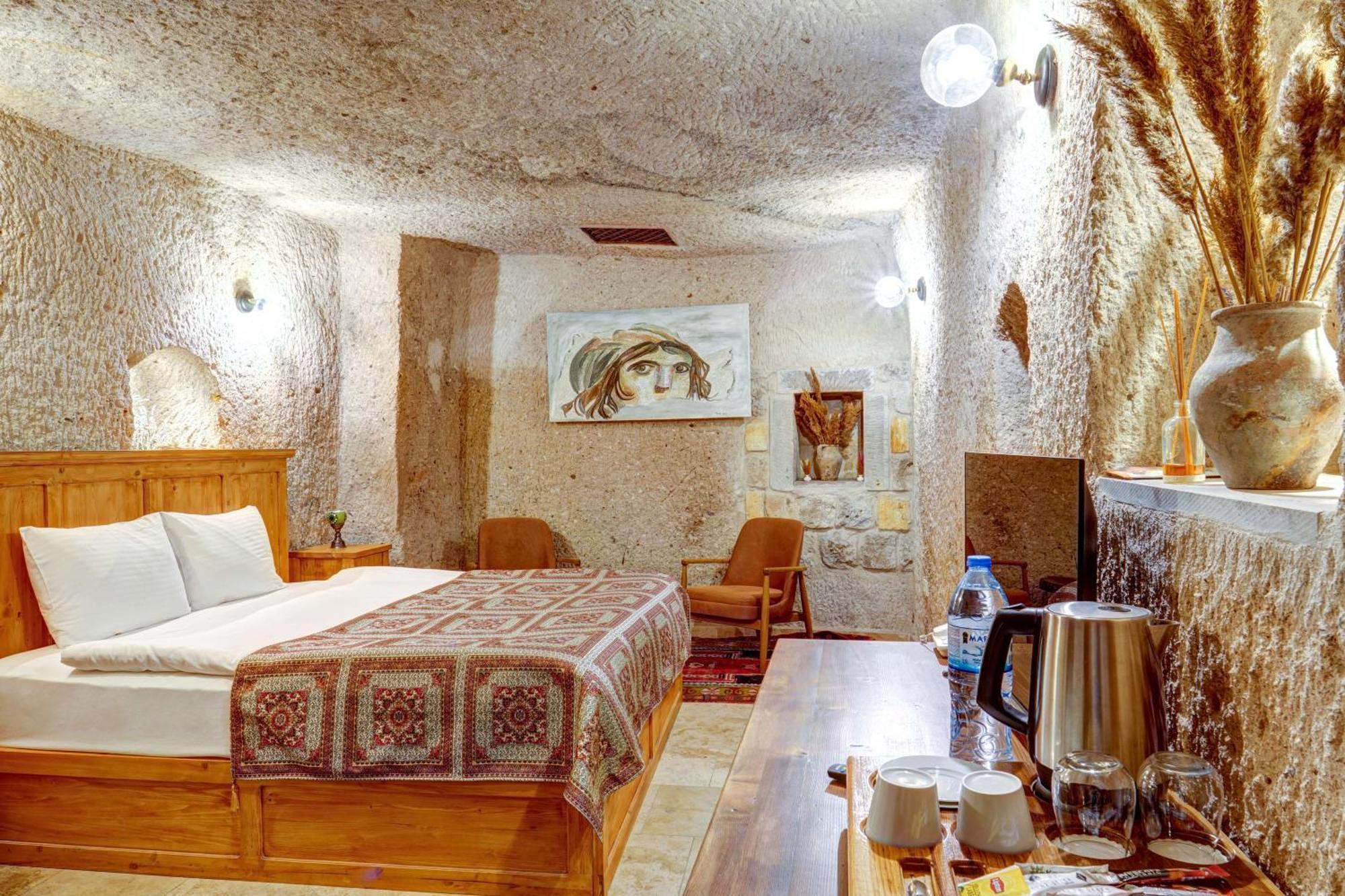 Vasil Cave Hotel Uchisar Zimmer foto