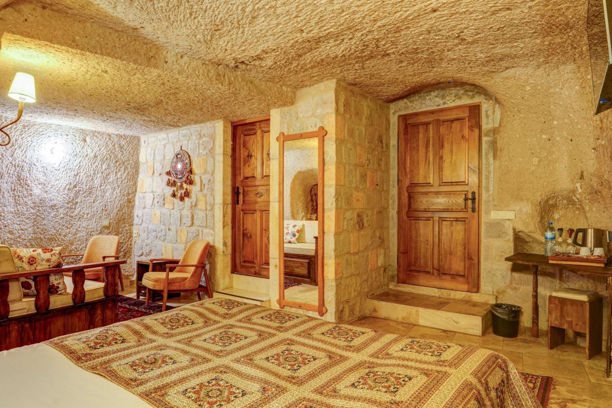 Vasil Cave Hotel Uchisar Zimmer foto