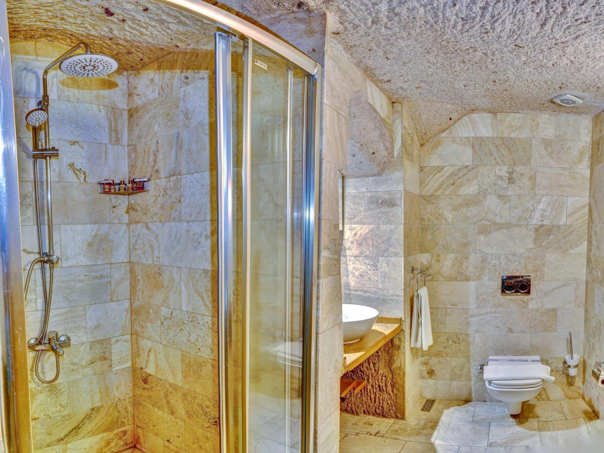 Vasil Cave Hotel Uchisar Zimmer foto