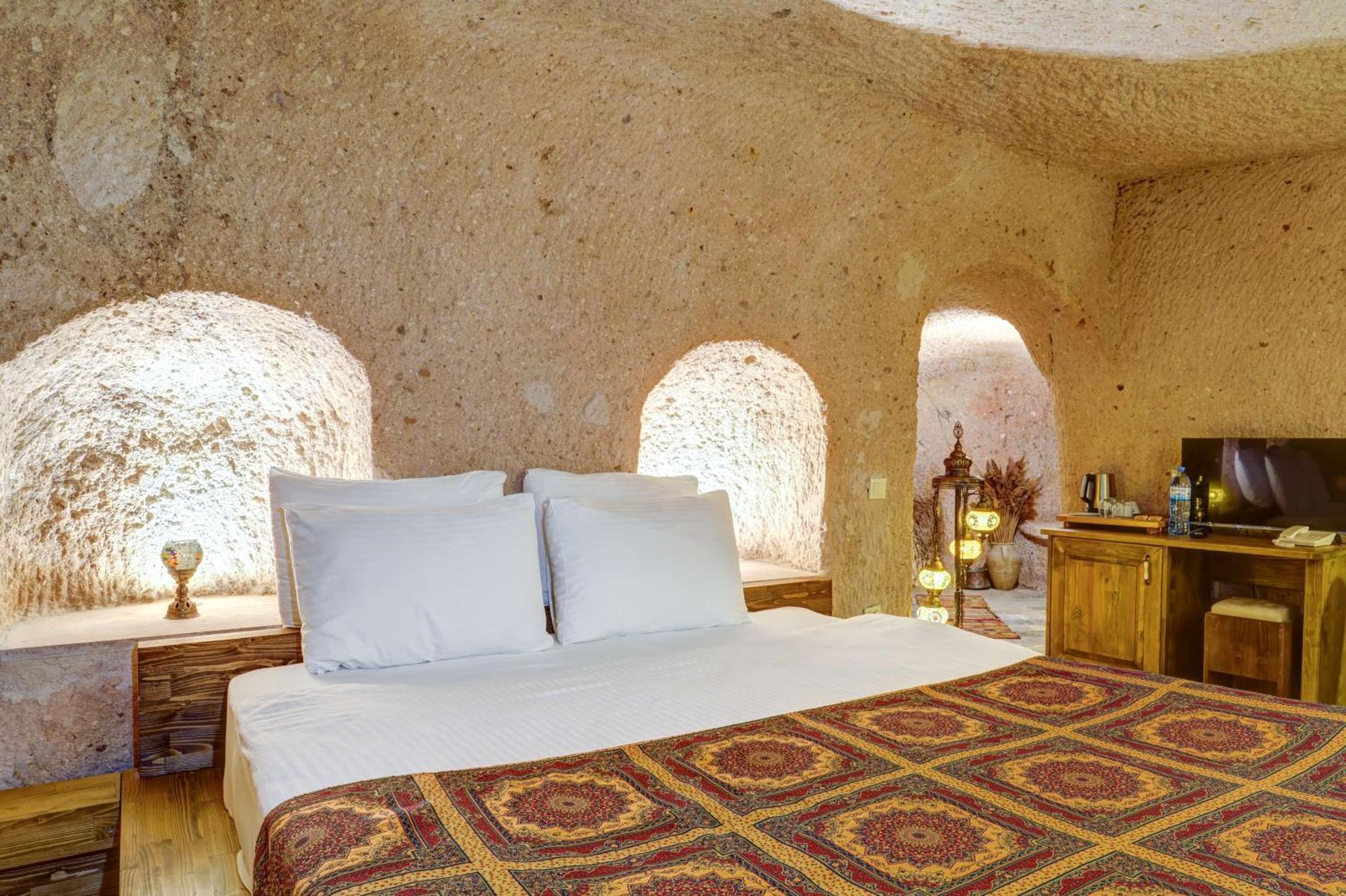 Vasil Cave Hotel Uchisar Zimmer foto